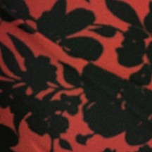 red floral