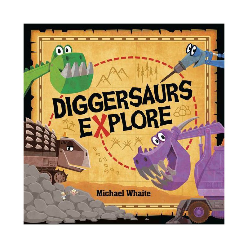 Diggersaurs Explore - by Michael Whaite, 1 of 2