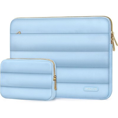 Acoinel 13-14 inch Laptop Sleeve with Small Case for Men Women