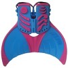 Body Glove Mermaid Monofin with Mask Mermaid Linden Pink/Blue - 3 of 3