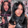 Jessie's Wig 14-20 Inch Curtain Bangs Wavy Layered Wig 7x5 Pre Cut Lace Natural Color 1 Pc/Pack - 3 of 4