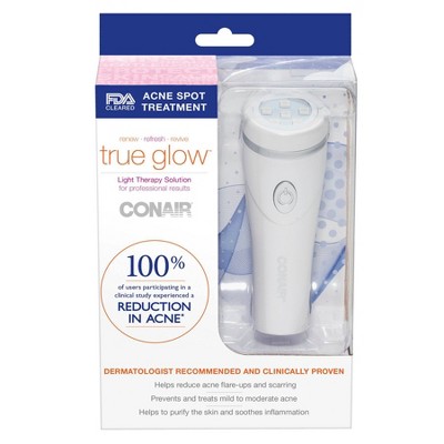 True Glow Light Therapy Acne Treatment Facial Brush