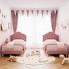GAOMON Twin XL Bed Frame, Velvet Upholstered Platform Bed Frame with Height Adjustable Headboard for Boys & Girls - 4 of 4