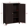 Yaheetech Free-Standing Bathroom Cabinet with Adjustable Shelves - 4 of 4