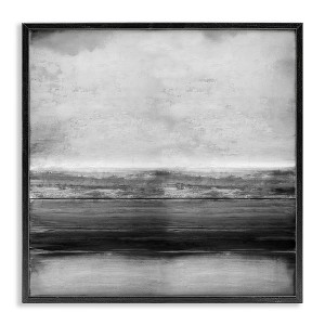 Stupell Industries Monochromatic Grey Rustic Abstraction, 24" x 24" - 1 of 4