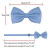 Allegra K Men's Halloween Polka Dots Pre-Tied Work Formal Party Tuxedo Bowknot Bow Ties - 4 of 4