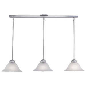 Vaxcel Da Vinci 3 - Light Pendant in  Brushed Nickel - 1 of 4