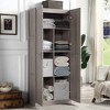 Hopkins Modern 7 Shelf Freestanding Storage Closet - Manhattan Comfort - 3 of 4