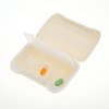 Unique Bargains 7 Grids Double Layers Pill Box 1 Pc - 2 of 4