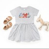 The Juniper Shop Coquette Ship Anchor Toddler Dress - 3 of 4