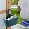 Evideco French Home Goods Hanging Shower Caddy Basket with Hook - Space-Saving Bathroom Organizer - Rustproof - 3 of 4