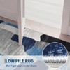 Modern Washable Runner Rug – Ultra-Thin Non-Slip Hallway Carpet, Abstract Low-Pile Mat for Kitchen - 4 of 4