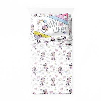 Twin Minnie Mouse Sheet Set