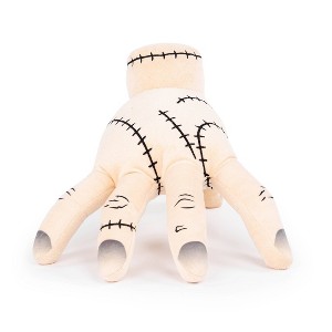 Wednesday Thing Kids' Pillow Beige: Novelty Plush Polyester, Fictitious Character, Microfiber, Indoor Use, 11"x11" - 1 of 4