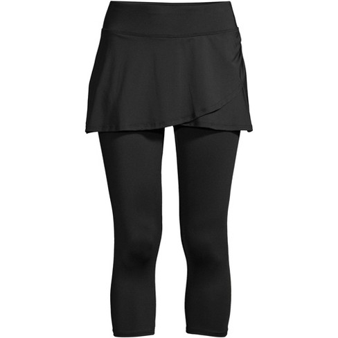 Women Knee Length Skirts with Leggings,Pickleball Skirted Leggings Capris  for Yo