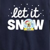 Boys' - SpongeBob SquarePants - Let It Snow Graphic Long Sleeve Fleece Sweatshirt - 2 of 4