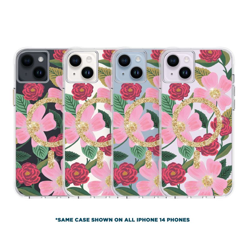 Rifle Paper Co. Apple iPhone 14/iPhone 13 MagSafe Compatible Floral Case, 3 of 9