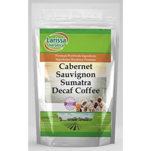 Larissa Veronica Cabernet Sauvignon Sumatra Decaf Coffee (Gourmet, Naturally Flavored, Whole Coffee Beans) (16 oz, ZIN: 548236) - 1 of 4