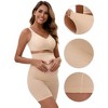 INSPIRE CHIC Women's Maternity High Waist Thigh Slimmers for Under Dresses Comfort Soft Pregnancy Shapewear - 3 of 4