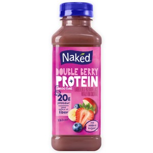 Naked Protein Double Berry Protein Zone Juice Smoothie  -15.2 fl oz - 1 of 4