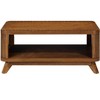 NicBex 25 Inch Side Table Modern Wooden End Table with Storage Shelf and Legs for Living Room, Bedroom - 3 of 4