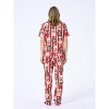 PATPAT Christmas Matching Family Pajamas Set Christmas Doggy Print Red PJS Red - 3 of 4