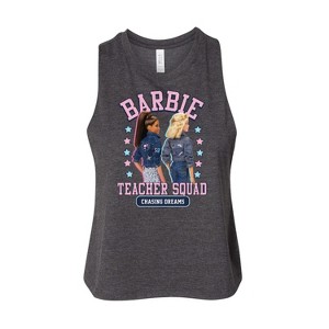Women's - Barbie - Teacher Squad Graphic Racerback Tank - 1 of 3