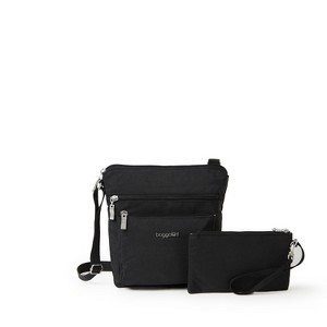 baggallini Women's Pocket Crossbody Bag with RFID Wristlet - 1 of 4
