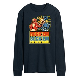 Men's - Rock 'Em Sock 'Em Robots - Rock 'Em Sock 'Em Robots Long Sleeve Graphic T-Shirt - 1 of 4