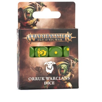 Orruk Warclans Dice Set Warhammer Age of Sigmar