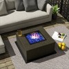 WestinTrends Fire Pit Fire Glass Tempered Glass Rocks for Fireplace Accessories - 2 of 3