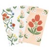 John Ritzenthaler Co. 100% Cotton Kitchen Towels, Tulip Trellis Floral–Absorbent Dish Towels for Drying & Cleaning – Soft & Durable (Set of 4) - 2 of 4