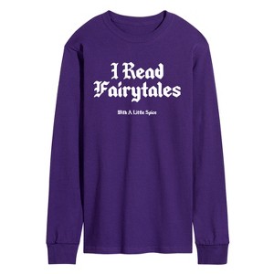 Men's - Instant Message - Read Spice Fairytales Long Sleeve Graphic T-Shirt - 1 of 3