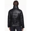 ellos Plus Size Short Puffer Zip Front Jacket - 3 of 4
