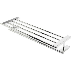 ALFI AB9564-PC Polished Chrome 26 inch Towel Bar & Shelf Bathroom Accessory - 1 of 4