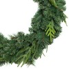 Northlight Cedar and Pine Artificial Christmas Wreath - 36" - Unlit - 4 of 4