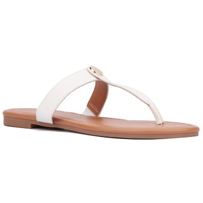 New York & Company Women's Adonia Flat Sandal