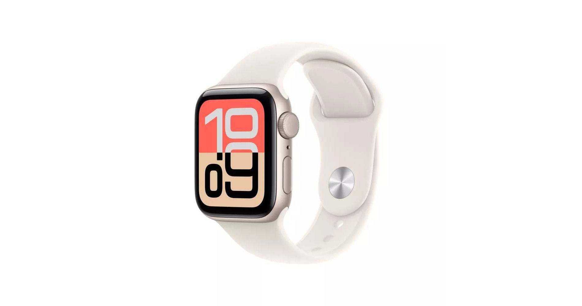 Refurbished Apple Watch SE 3 GPS Aluminum Case with Sport Band - Target Certified Refurbished