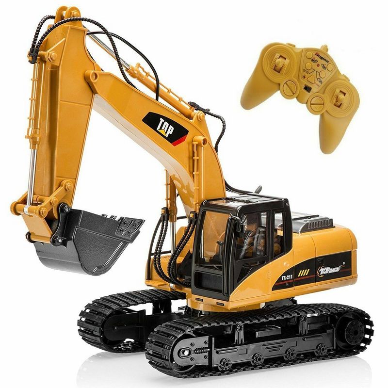 Big Daddy Super Powerful Full Functional DIE-CAST 15 Channel Professional Remote Control Excavator Tractor, 2 of 9