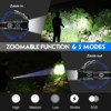 Goreit Rechargeable Flashlight 2000 Lumens ¨C Super Bright LED Handheld Light with Holster, Zoomable, Waterproof, for Camping & Emergency - 3 of 4