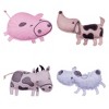 Trend Lab Musical Nursery Crib Mobile - Farm Stack - image 2 of 4