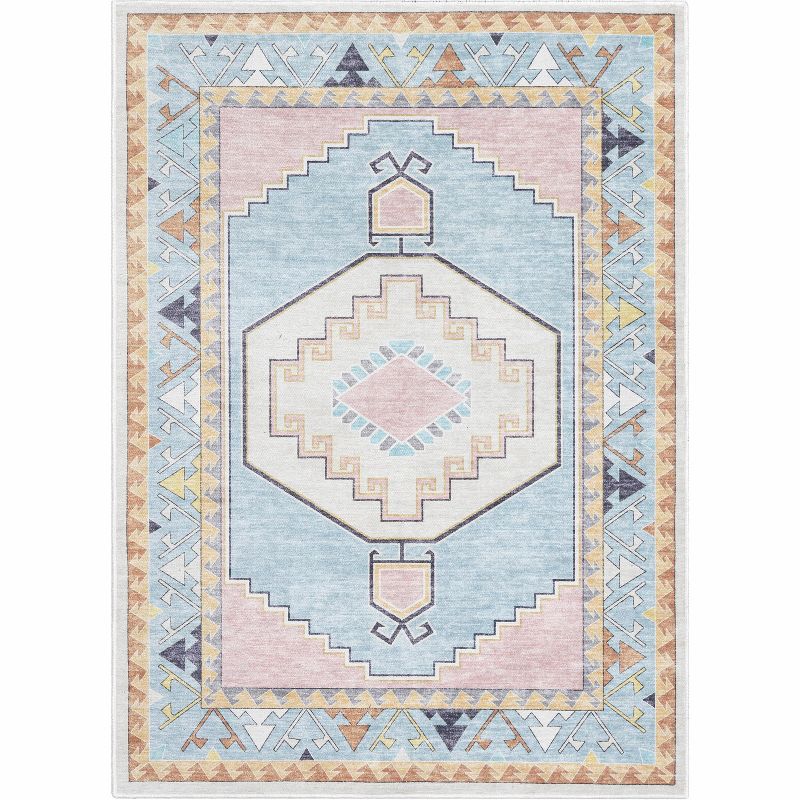 Well Woven Medallion Apollo Kids Collection Area Rug, 1 of 6