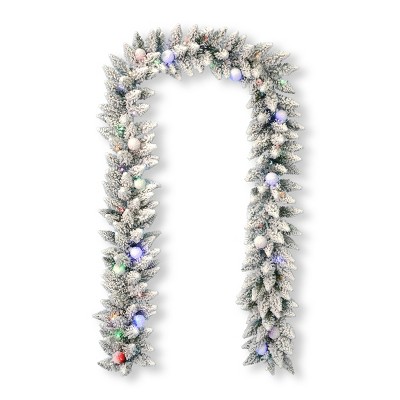 Christmas Snow Kissed Pine Garland