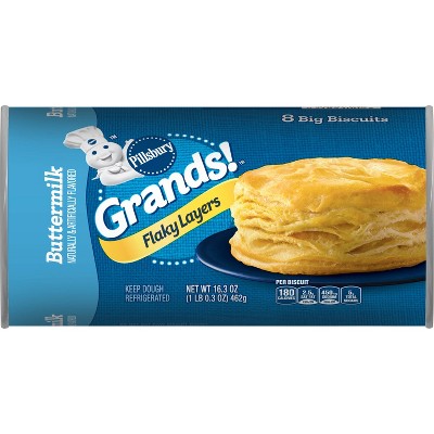 Pillsbury Grands! Flaky Layers Buttermilk Biscuit - 16.3oz/8ct