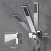 Sumerain Shower Faucet Set, Shower Faucet System with Rain&Waterfall Showerhead, Chrome - 4 of 4