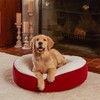 Kensington Garden Scout Deluxe Faux Shearling Round Pillow Dog Bed - 3 of 4