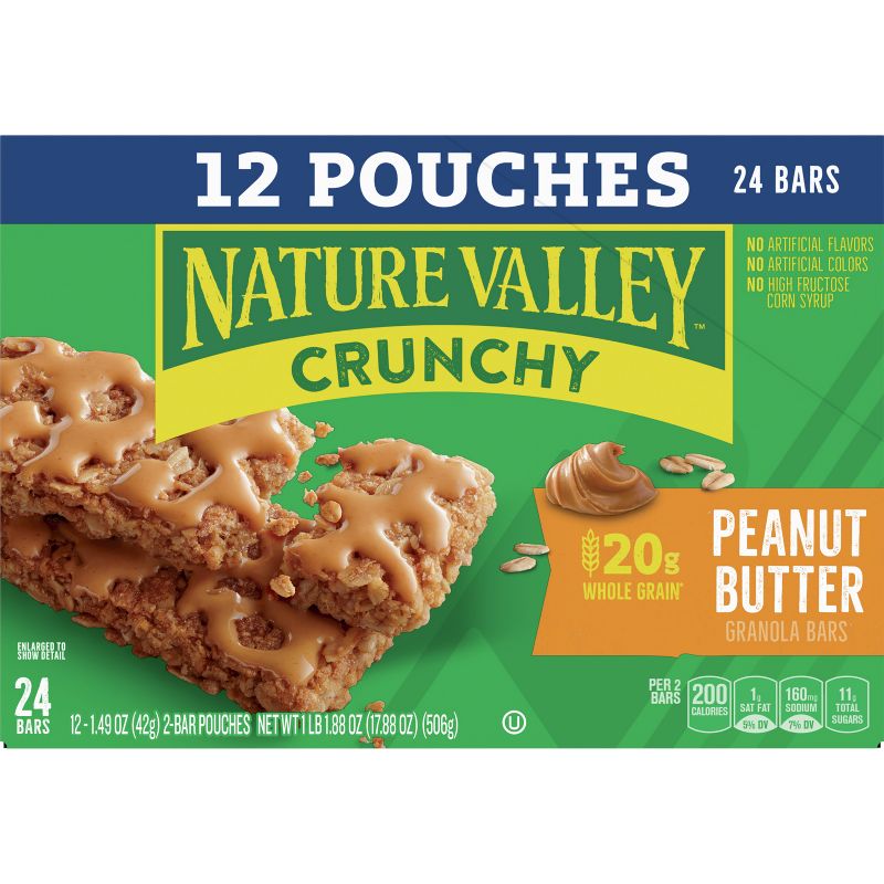 Nature Valley Crunchy Peanut Butter - 12ct, 2 of 6