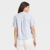 Women's Short Sleeve Popover Blouse - Universal Thread™ - 2 of 3