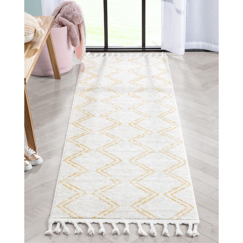 Well Woven Merri Geometric Stripes Stain-resistant Area Rug, 3 of 10