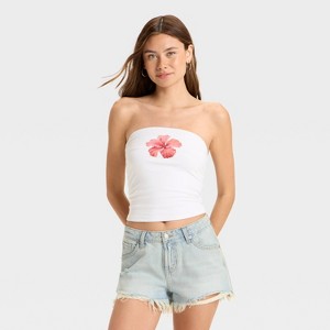 Women's Graphic Tube Top - Wild Fable™ - 1 of 3